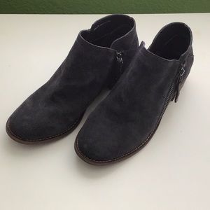 Dolce Vita Dark Gray Ankle Boots